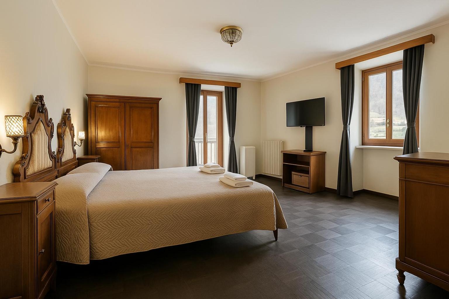 Albergo Locanda Corona Ballino Zewnętrze zdjęcie