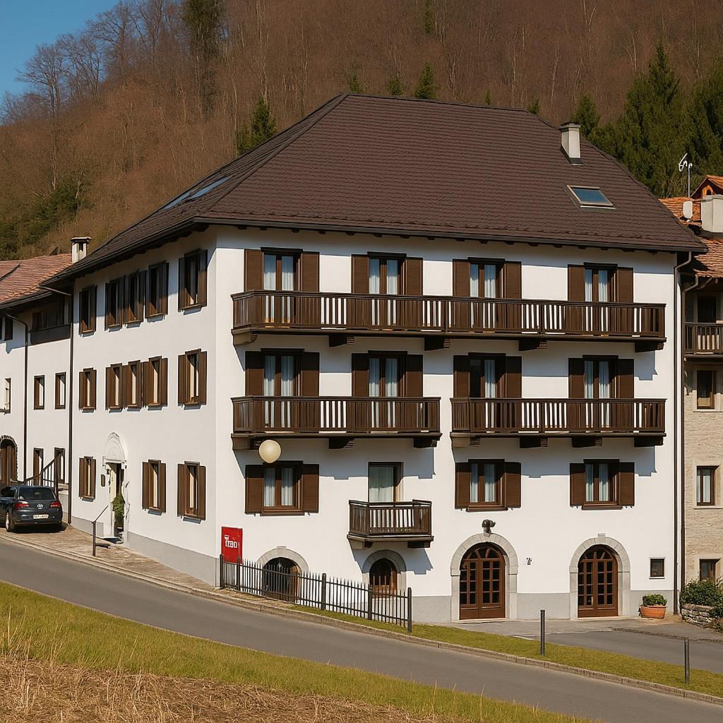 Albergo Locanda Corona Ballino Zewnętrze zdjęcie